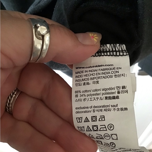 Mens Calvin Klein Zip Up sweater - Picture 5 of 5